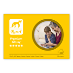 Rovi Premium Parlak Fotoğraf Kağıdı 300gsm 50yp 10x15
