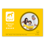 Rovi Premium İnci Fotoğraf Kağıdı 300gsm 50yp 13x18