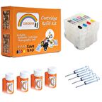 Epson T0611-T0614 Uyumlu Kartuş Dolum Seti - 4 Renk