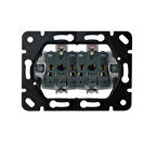 VİKO Novella/Trenda İkili Topraklı Priz Çocuk Korumalı Mekanizma