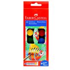 Faber Castell 12 Renk Sulu Boya Küçük Boy Ve Sıvı Yapıştırıcı 181745