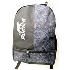 Panther Sırt Çantası Pt-4715 Army  Siyah Okul Çantası