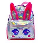 Muggle 2 Bölmeli Bunny Pembe Anaokulu Sırt Çantası (MU-7662)