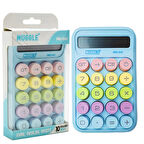 Muggle MU-541 Masaüstü 10 Haneli  Pilli Hesap Makinesi Mavi 