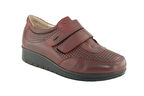 Dr.Comfort 3604 Diyabetik-Ortopedik Kadın Ayakkabı Bordo