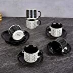 Tohana 6'lı Porselen Çay Fincan Takımı THN12509