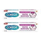 Corega Yapıştırıcı Krem 40gr Yastık Konforu-2 Adet