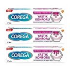 Corega Yapıştırıcı Krem 40gr Yastık Konforu-3 Adet
