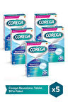 Corega Beyazlatıcı Temizleyici 30 Tablet x 5 Adet