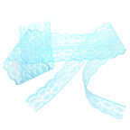 Güpür Dantel Kurdele, 4 cm x 1 mt, Renk Seçenekli - MAVİ