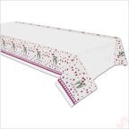 Diş Buğdayı Masa Örtüsü, 180 cm x 120 cm, Pembe