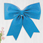 Simli Eva Fiyonk, 40 cm x 33 cm - Mavi