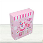 Bebek Fotoğraf Albümü 40 Resimlik Kutulu, My Baby - Pembe