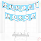 Dişim Çıktı Banner, 175 cm x 17 cm - Mavi