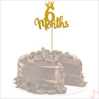 6 Months Pasta SüSü, 14cm x 25cm - Altın