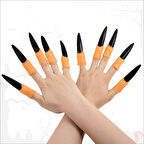 Cadı Tırnağı, 10 Adet - Siyah