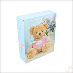 Bebek Fotoğraf Albümü, Kutulu ve 40 Resimlik, Mavi