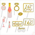 Bride To Be Konuşma Balonu Seti, 10 Parça