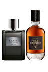 Avon Elite Gentleman in Black ve Wild Country Erkek Parfüm Paketi