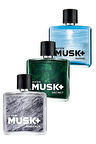 Avon Musk Marine Musk Rain ve Musk Mineralis Erkek Parfüm Paketi
