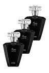 Avon Rare Onyx Kadın Parfüm Edp 50 Ml. Üçlü Set