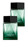 Avon Segno Impact Erkek Parfüm Edp 75 Ml. İkili Set