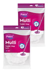 Multi Yedek Mop 2'li Paket (Sapsız) Toplam 4 Adet