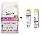Felicia Kitten Tavuklu Yavru Kedi Maması 12 kg + GimCat Malt Soft Extra 20 gr