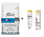 Felicia Somonlu Yetişkin Kedi Maması 2 kg + GimCat Malt Soft Extra 20 gr