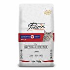 Felicia Düşük Tahıllı Kuzulu Yetişkin Kedi Maması 12 kg