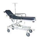 Acil Müdahale Sedyesi | Trendelenburg Özellikli, Hidrolik Ayarlı, Nikelaj Korkuluklu E-216