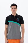 Arma Erkek Baskılı Regular Fit % 95 Pamuklu %5 Likralı Polo Yaka T-Shirt 