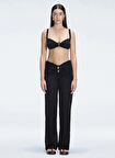 Moeva Normal Bel Standart Siyah Kadın Pantolon ANGELIQUE