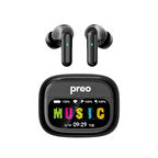 Preo Ms42 Anc Lcd Display Tws Kablosuz Kulaklık Siyah