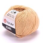 YarnArt Jeans El Örgü İpliği - 07 Deve Tüyü