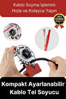 Çok Fonksiyonlu Seri Hızlı El Sıyırıcı Kompakt Ayarlanabilir Pratik Cep Formatında Kablo Tel Soyucu