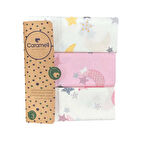 Caramell 3'lü Çok Amaçlı Battaniye 80X90 Cm 9392