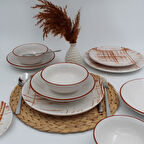 Eylül 24 Parça 6 Kişilik Yemek Takımı 