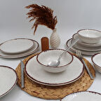 Sahra 24 Parça Yemek Takımı