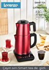 LORENZO SMART TEA 5 in 1 KONUŞAN ÇAY MAKİNESİ KIRMIZI