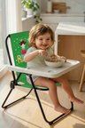 Exent Kids 2–6 Yaş, Katlanır Portatif Mama Sandalyesi, Tak-Çıkar Masa ile-MyLittle Princess-YEŞİL