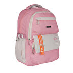 Relaxion Pembe 2059 Su Geçirmez Astarlı Kumaş Sırt Çantası