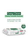 Easy Clean Beyaz Sabun Katkılı Yüzey temizlik Havlusu 2x70 (140 Yaprak)