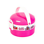 Lol Beslenme  Çantası Silindir Pembe