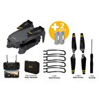 Corby CX022-2B Çift Bataryalı ZoomPro Ultimate Smart Drone Siyah