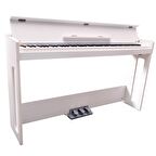 Dijital (silent) Piyano Beyaz Manuel Raymond Mrp788wh2
