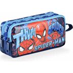 010 ŞAHİN - OTTO-48092 48092 SPIDERMAN KALEM ÇANTASI DUE STAND TALL W2