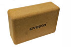 Avessa Cork-Yoga Yoga Blok Mantar Kahverengi
