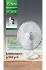 KİWİ KFAN-7609 18 Watt Masaüstü Vantilatör
