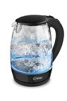 KİWİ 3328 Cam Su Isıtıcı Kettle Siyah